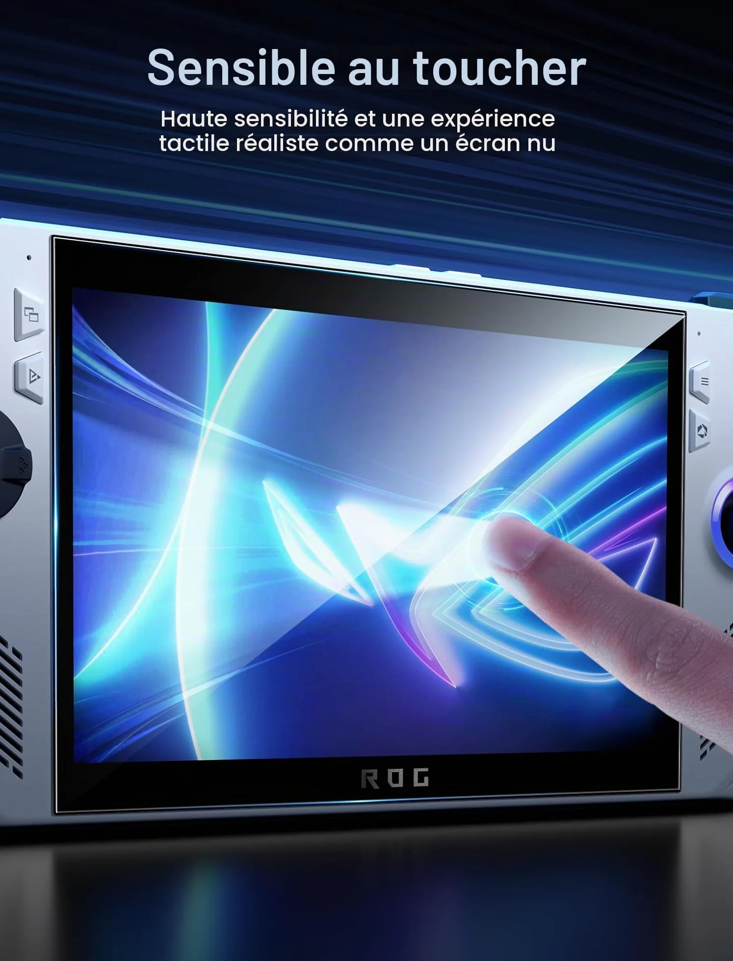 JSAUX Verre Trempé 9H Ultra HD pour ROG Ally/Xbox Ally (2025/2024), 7″ Protection d’écran Anti-rayures Lot de 2