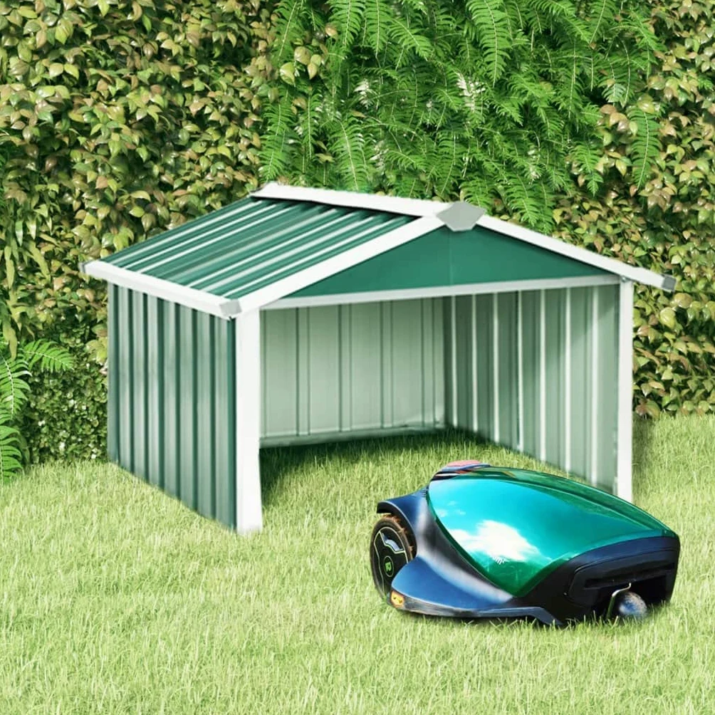 Générique Abri Tondeuse Robot de Jardin 92x97x63 cm Acier galvanisé Vert,Maison & Jardin,Pelouses & Jardins,Vie en extérieur,Structures extérieures,Cabanes & abris de Jardin,Vert,8.44KG,150907