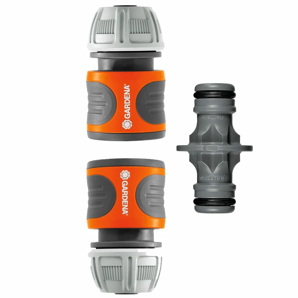 Gardena Pistolet d'Arrosage Multi-Applications Premium de Pistolet d'Arrosage et de Nettoyage & Nécessaires d'Arrosage de Raccords pour Extension de Tuyau 13 mm(1/2") et 15 mm(5/8")