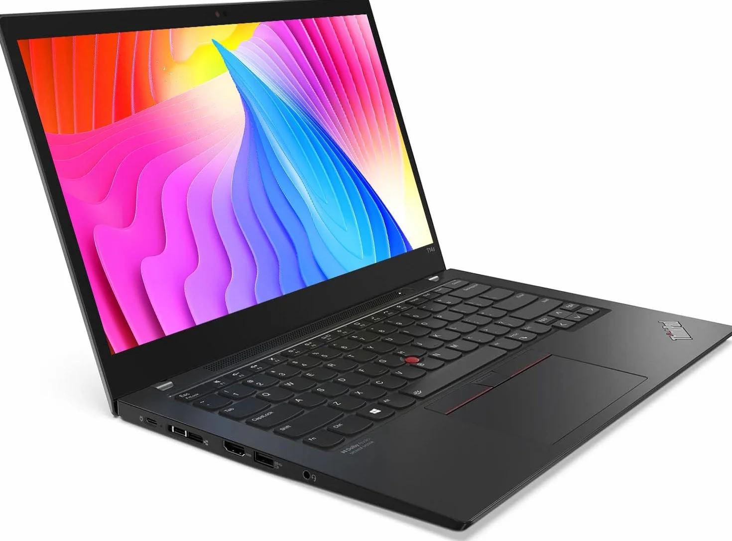 Lenovo ThinkPad T14s Gen 2 Ordinateur Portable Professionnel 14 Pouces FHD Intel Core i7-1185G7 32 Go RAM 512 Go SSD Windows 11 Pro Reconditionné