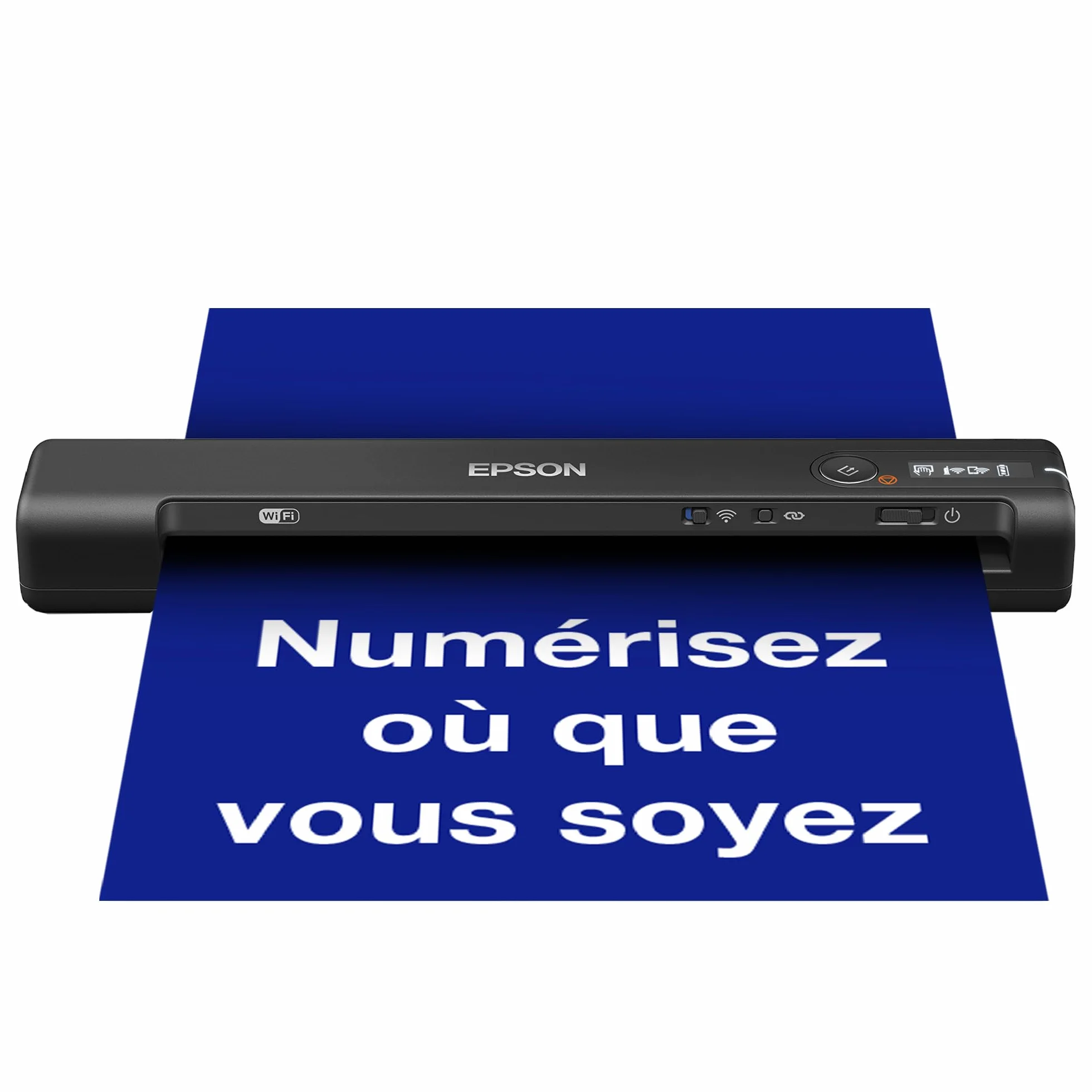 EPSON WorkForce ES-60W skaner dokumentów mobilny WiFi bateria LCD 4s/strona ScanSmart podajnik automatyczny czarny