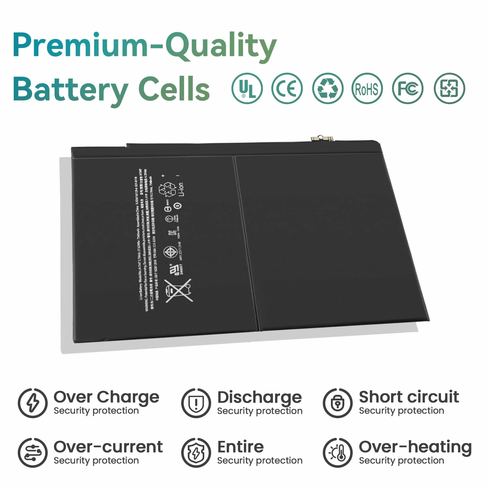 Tablet Batterie für iPad Air 2 A1566 A1567 2014 iPad5,3 iPad5,4