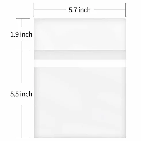 Manchons en plastique refermables 4,7 Mil pour mini LP SHM-CD lot de 50