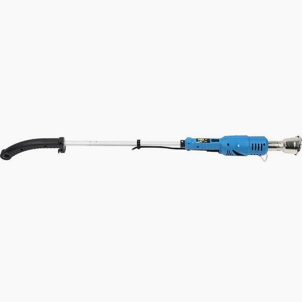 Snatcher de mauvaises herbes Brûleur d'herbe thermique électrique, machine à tuer la mauvaise herbe, pistolet thermique électrique multifonctionnel, □ Plug 2000W Haute manche détachable à haute effica