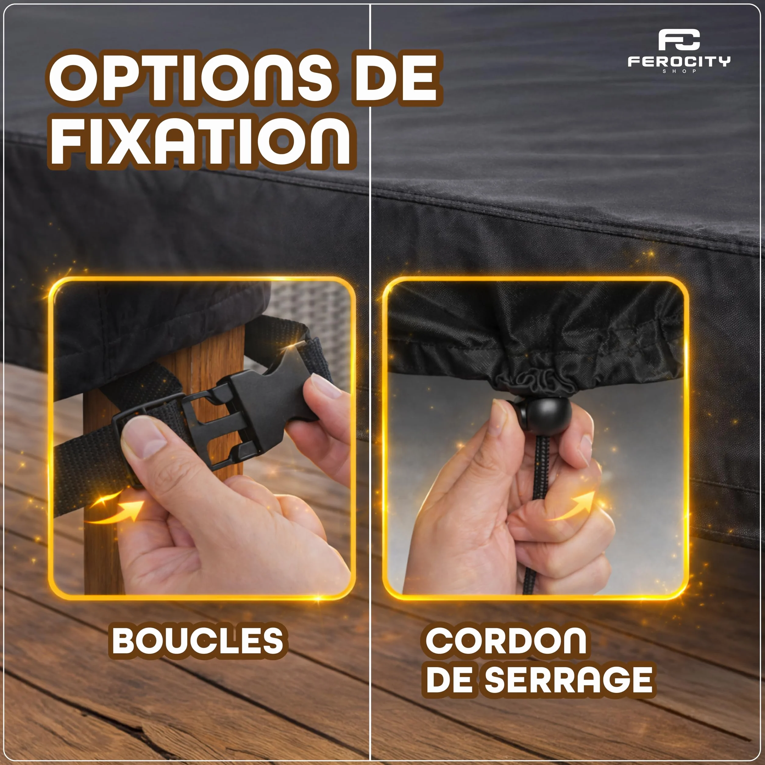 Housse de table personnalisée sur mesure pour tables de jardin, protection extérieure respirante coupe-vent imperméable