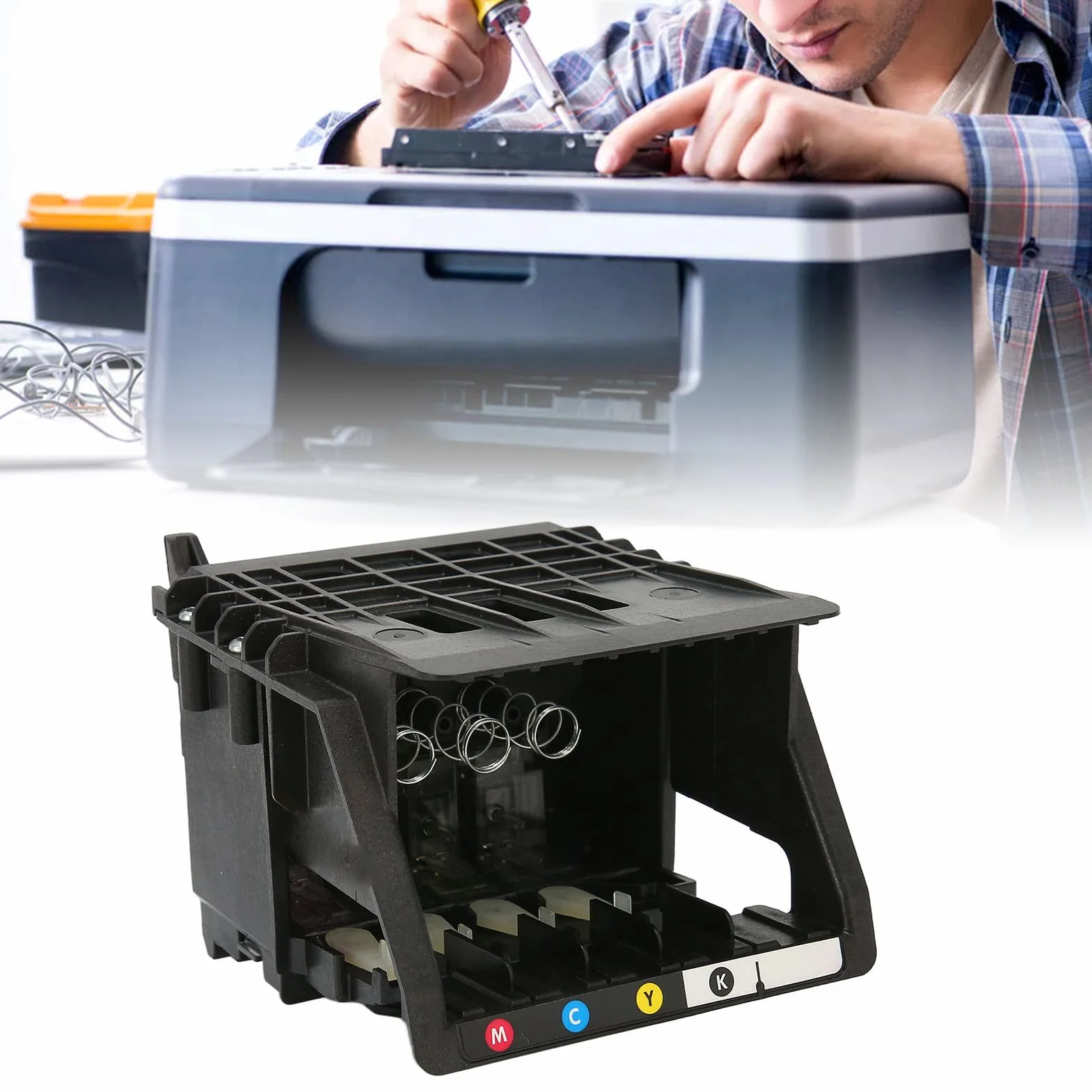 Ejoyous Tête d'impression de Rechange 950 951 pour Office Jet Pro 8100 8600 8610 8620 8650 251DW