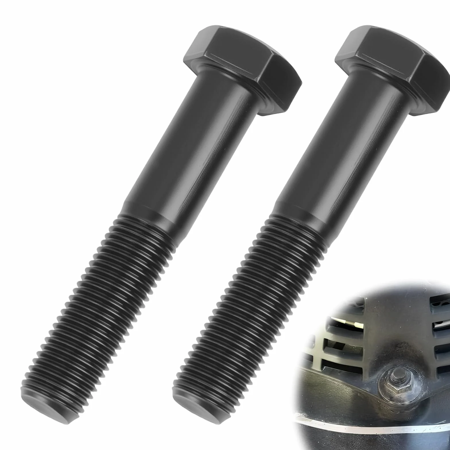 Boulon de Lame Ø9,5mm (3/8" 24 UNF) Longueur 51mm Castelgarden Snapper Stiga Honda Mac Allister