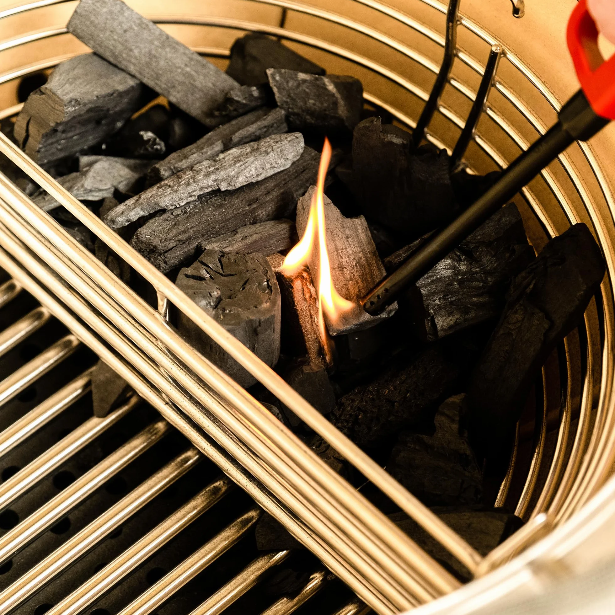 Kamado Joe Kosz na Węgiel Drzewny ze Stali Nierdzewnej 45,7 cm KJ-MCC23