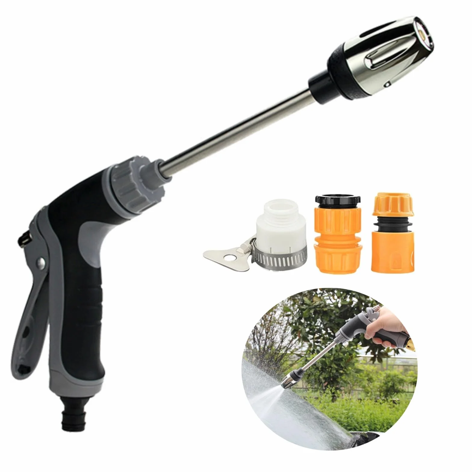 Pressure Washer Turbo Washer Power Blaster Plus for Garden Hose