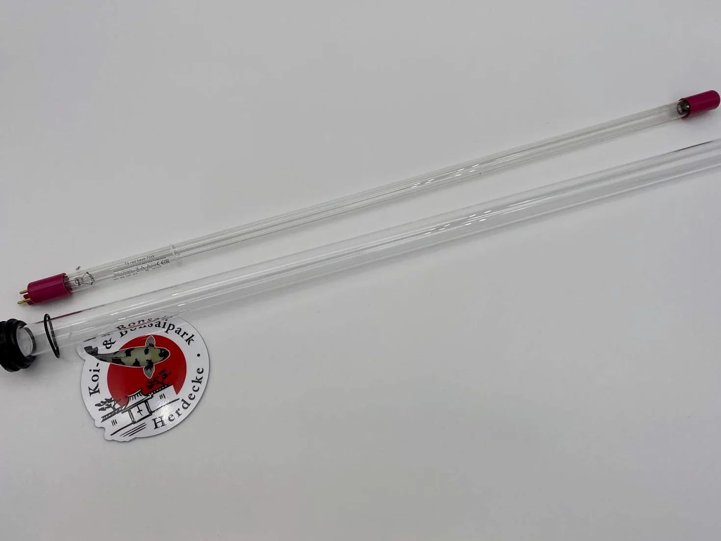 Pièces de rechange pour spot submersible UVC Aquaforte 75 W Verre quartz + lampe