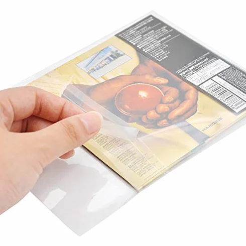 Manchons en plastique refermables 4,7 Mil pour mini LP SHM-CD lot de 50
