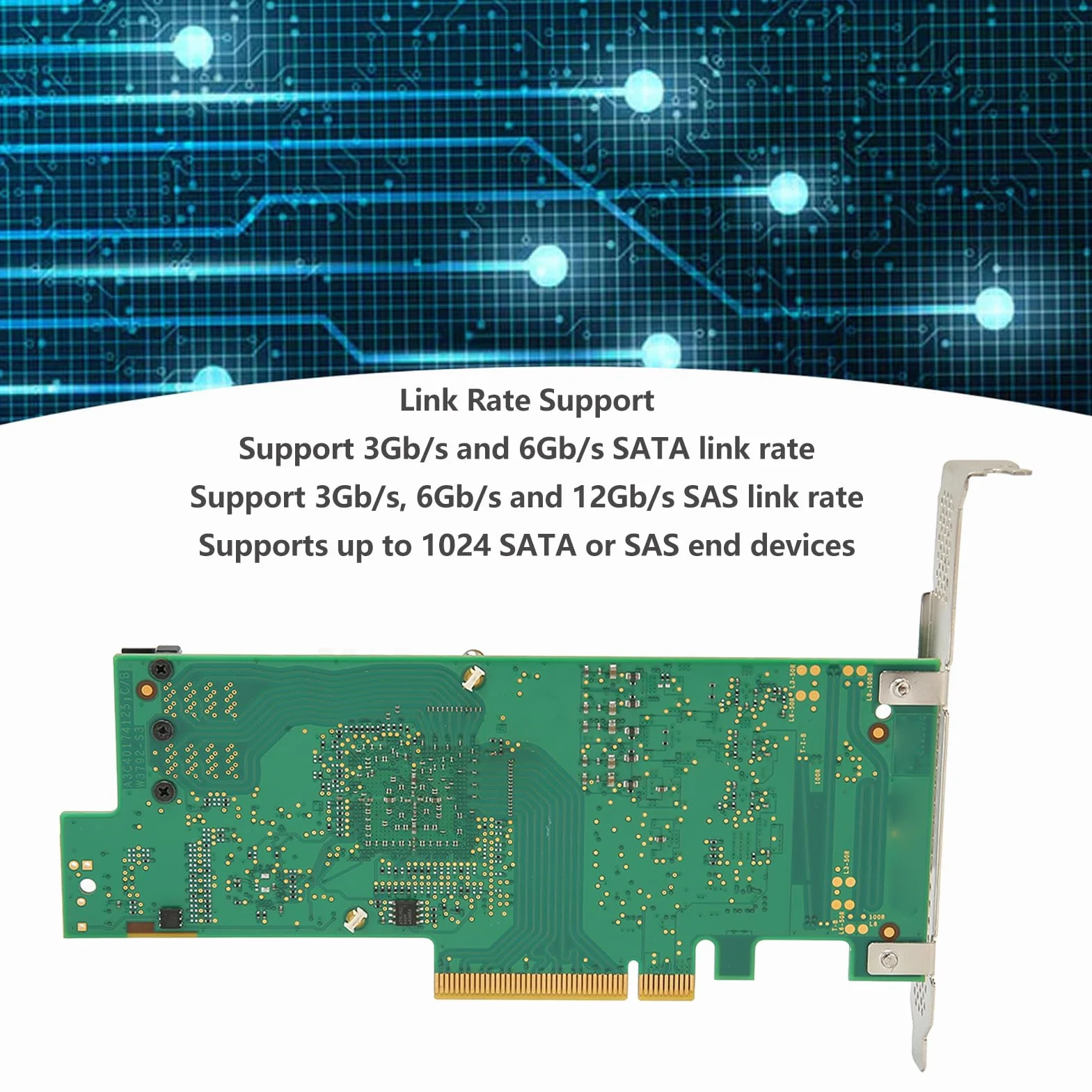 Carte SAS LSI SAS3008 12 Go/s Contrôleur RAID