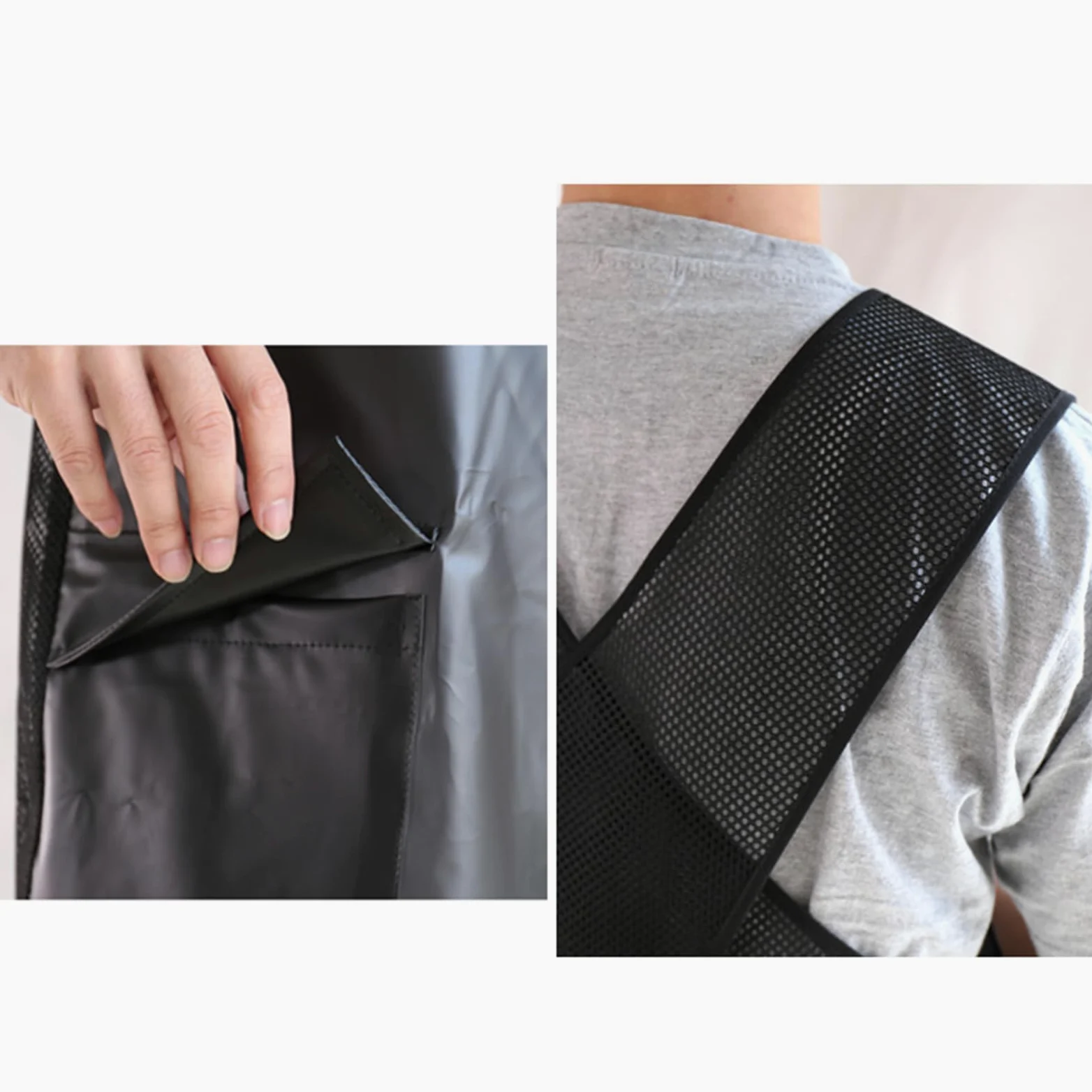 Tabliers, Tabliers de chef imperméables et transparents, dos croisé, for hommes femmes, avec poches for la vaisselle les travaux pratiques