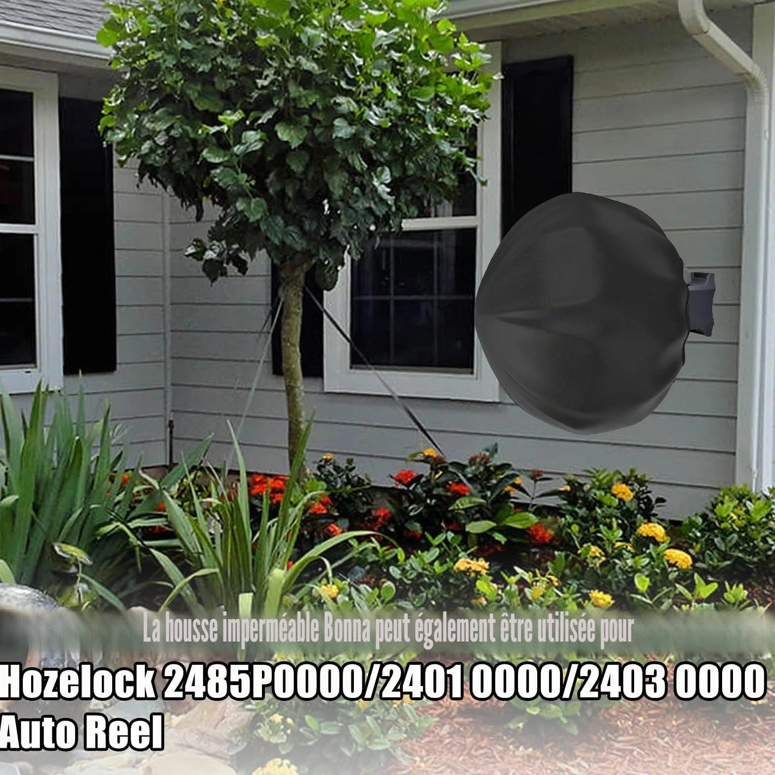 Housse de Barbecue Imperméable Protection Gril UV 50cm SYCK-G045