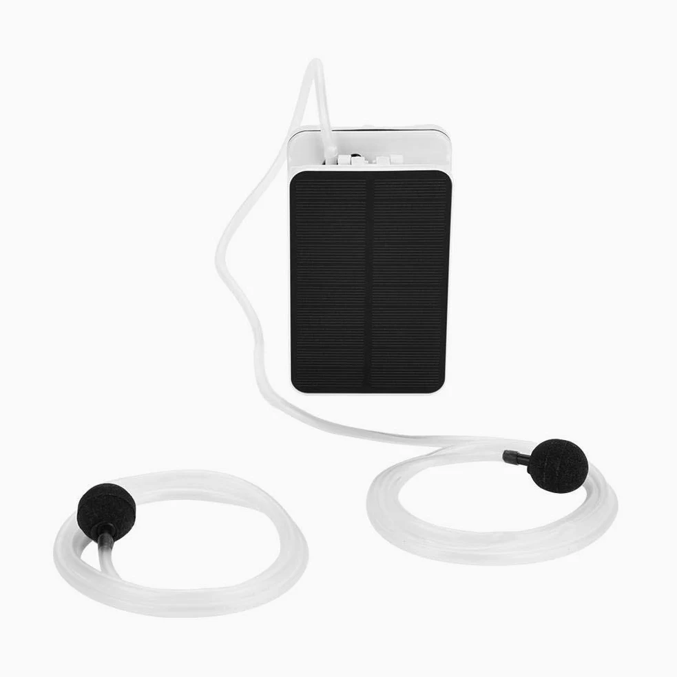 Pompe à oxygène solaire, énergie solaire, oxygénateur solaire pour bassin ou aquarium, 1,45 W