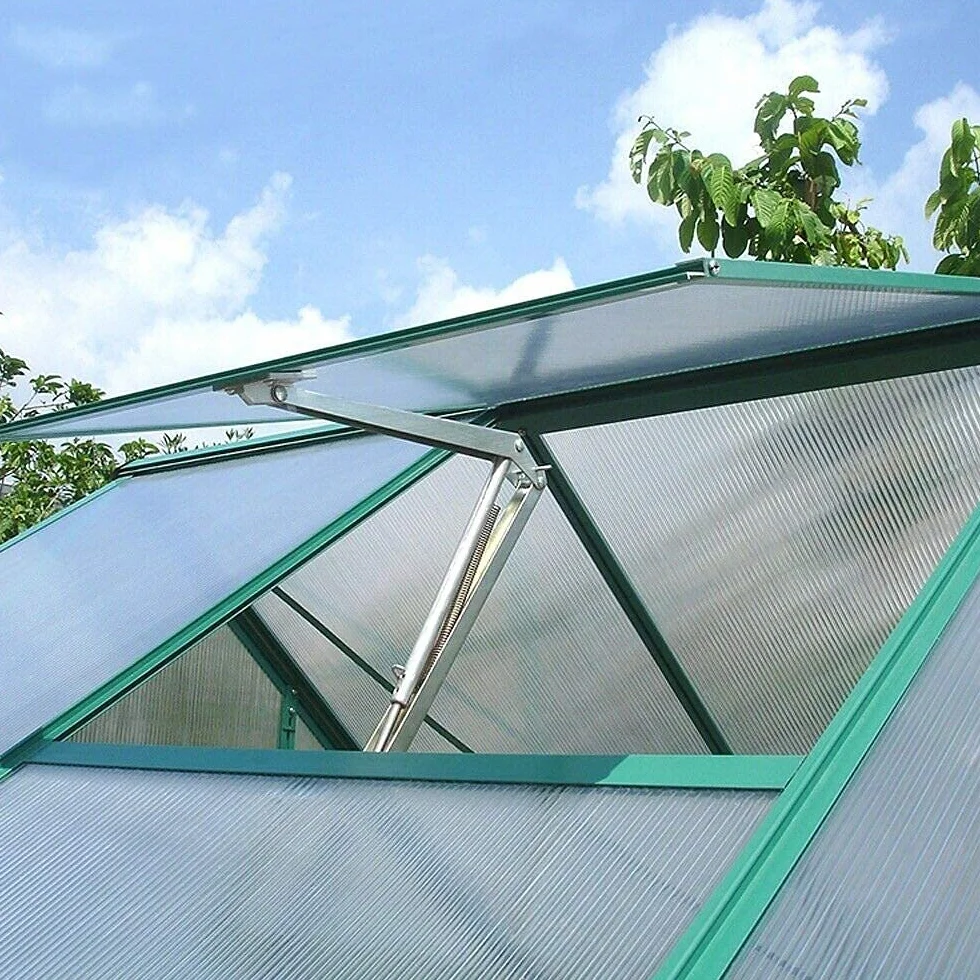 Ouvre-fenêtre Automatique Solaire pour Serre, Ventilateur de Toit avec Ressort Simple