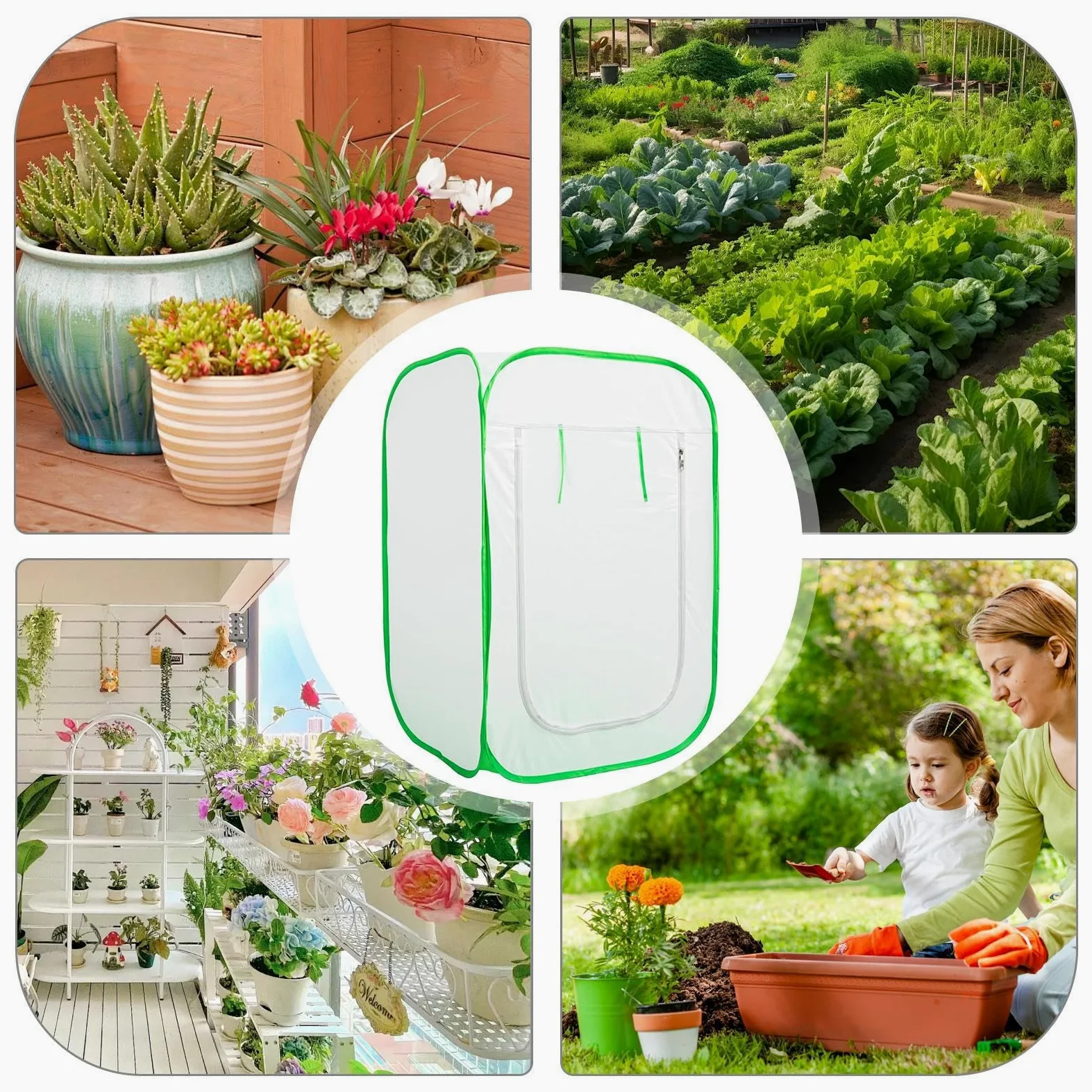 Voiles d'Hivernage pour Extérieures Protecteur À Design Pop | Housse Anti-gel Respirante contre le Gel Pour Potager Tomates Rosiers Arbustes à Baies et Protection