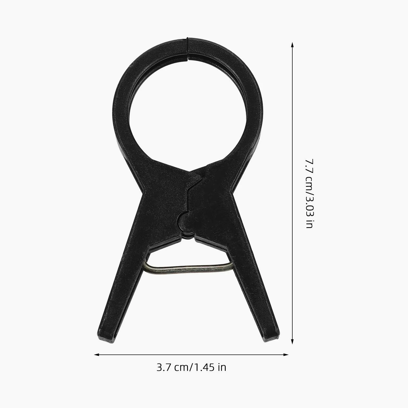 BESPORTBLE Lot de 100 clips de support de plantes en plastique durable pour tomates, concombres et fleurs, faciles à utiliser, clips de fixation de jardin pour plantes grimpantes et vignes