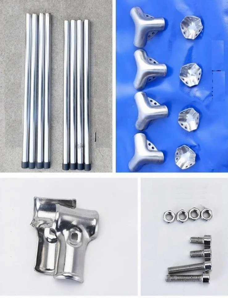 Aquarium d'intérieur autoportant Lar avec Coque en Acier, revêtement Souple en PVC et fenêtre d'observation - Convient aux Aquariums et aux piscines, Facile à Assembler