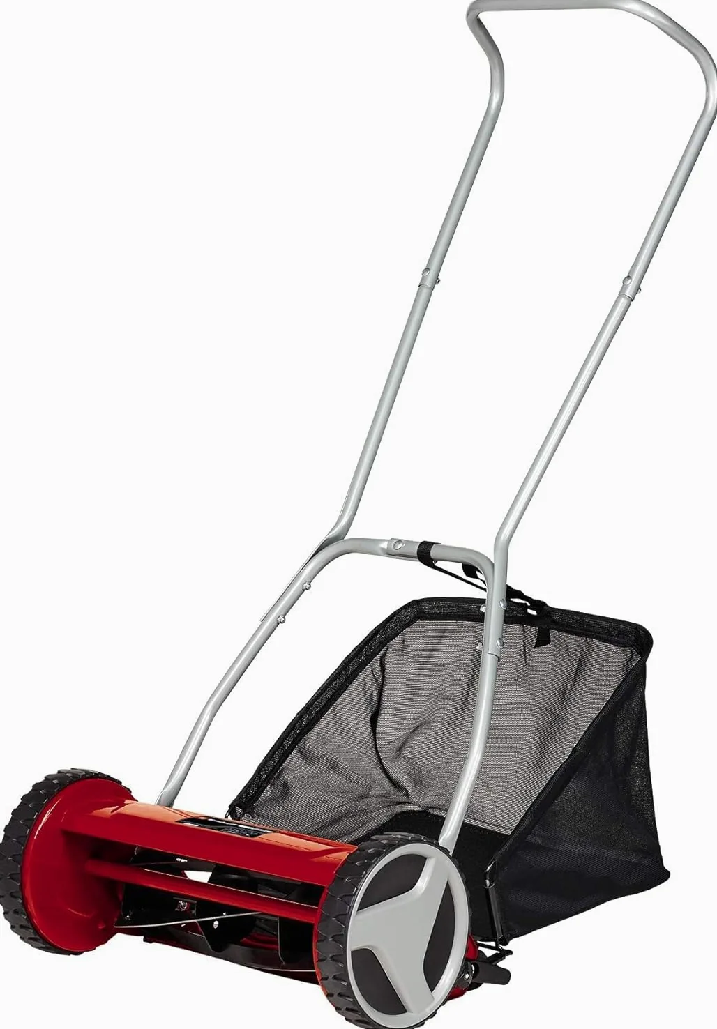 Einhell Tondeuse à Gazon Manuelle hélicoïdale GC-HM 400 | jusqu’à 250 m² | largeur 40 cm | cylindre sur roulements | 5 lames acier | hauteur 13–37 mm | 4 positions