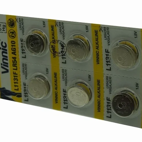 Piles Vinnic L1131 Pack de 10