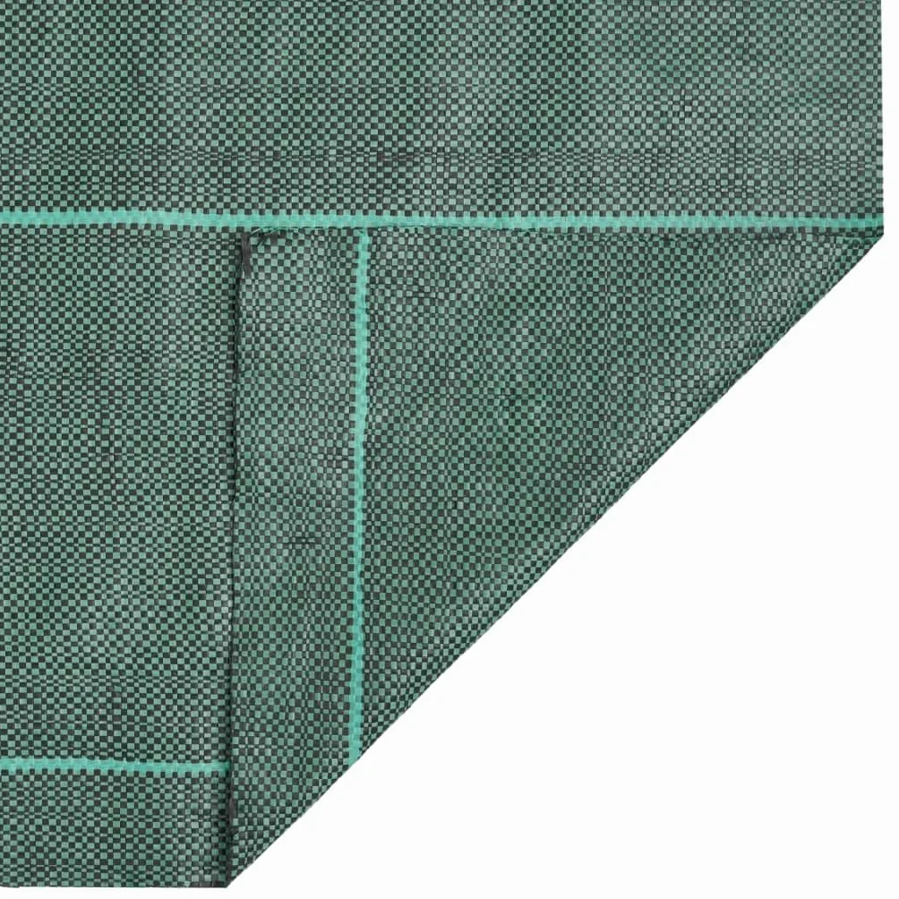 Tomostar Toile de Paillage, Géotextile de Paillage Contre Les Mauvais Herbes Toile Bâche Anti Mauvaises Herbes Vert 2x50 m PP