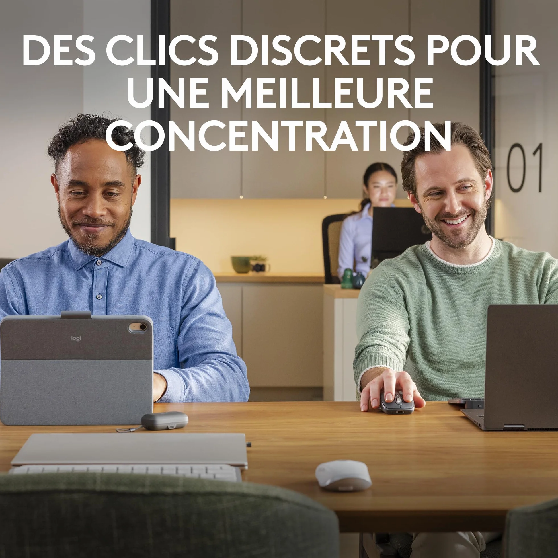 Logitech MX Anywhere 3S Souris Sans Fil Silencieuse, 8K DPI, USB-C, Bluetooth, Graphite