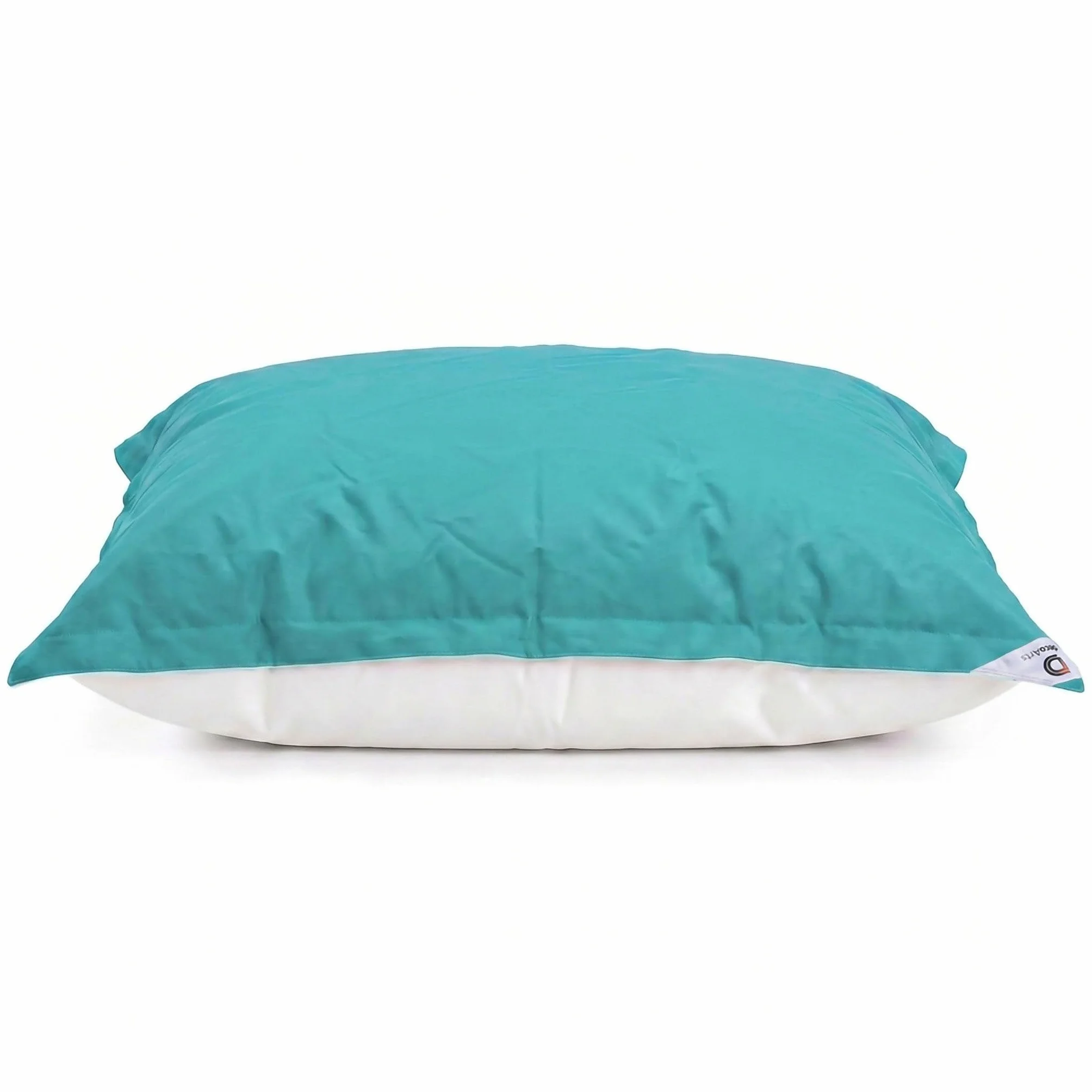 Housse pour Pouf Géant XXL 180x140cm Déhoussable Flottant Piscine Bleu Caraïbes