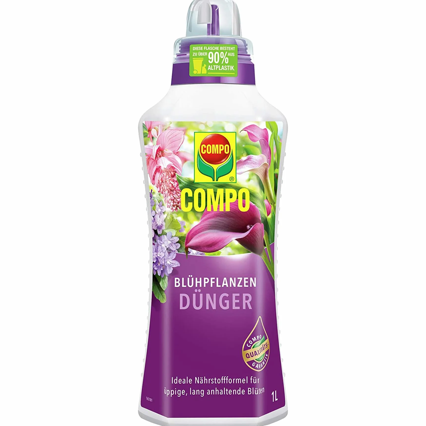 Compo 1 Litre Engrais Plante Fleurs Multicolore