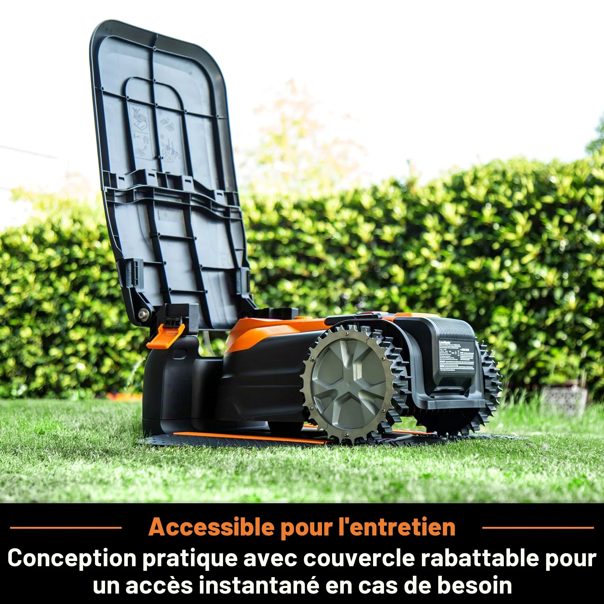 LawnMaster OcuMow Station de Recharge pour Robot Tondeuse abri Garage - 952642