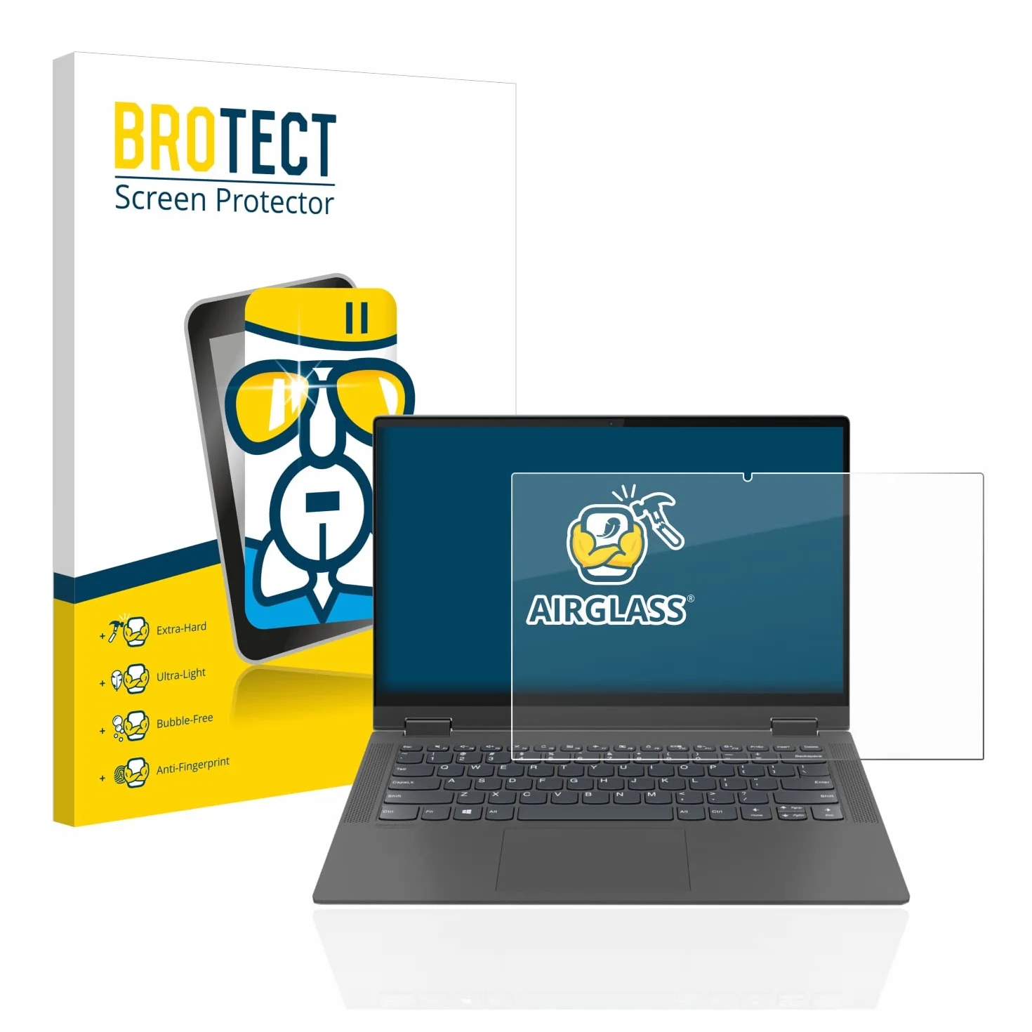 brotect Protection Écran Verre pour Lenovo IdeaPad Flex 5 14" 2020 Film Protecteur 9H