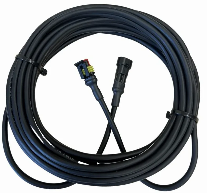 Timbera Câble basse tension de 10 m compatible avec Husqvarna Automower G2, 220AC, 230ACX 260ACX, accessoire d'alimentation, câble d'extension pour robot tondeuse, 10 m