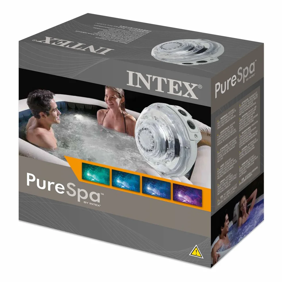 Intex lumière d'ambiance multicolore LED pour pure spa à jets