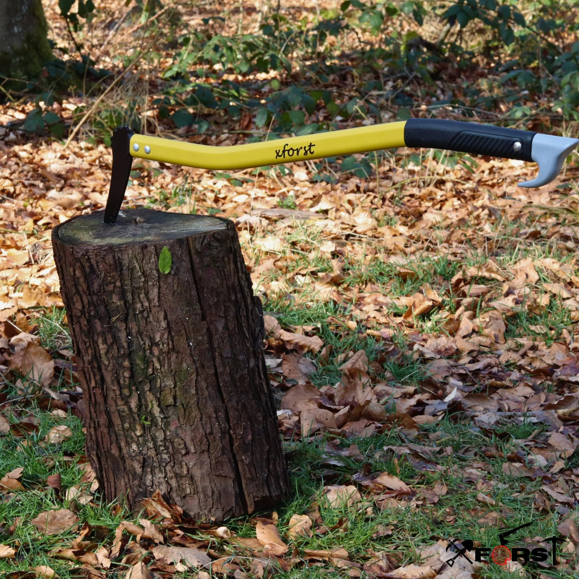 Sapie à Main 75 cm Bûcheron Ergonomique X-PAL75 – Sappie Forestier Long Manche Aluminium Léger 570 g, Crochet Acier Carbone Forgé