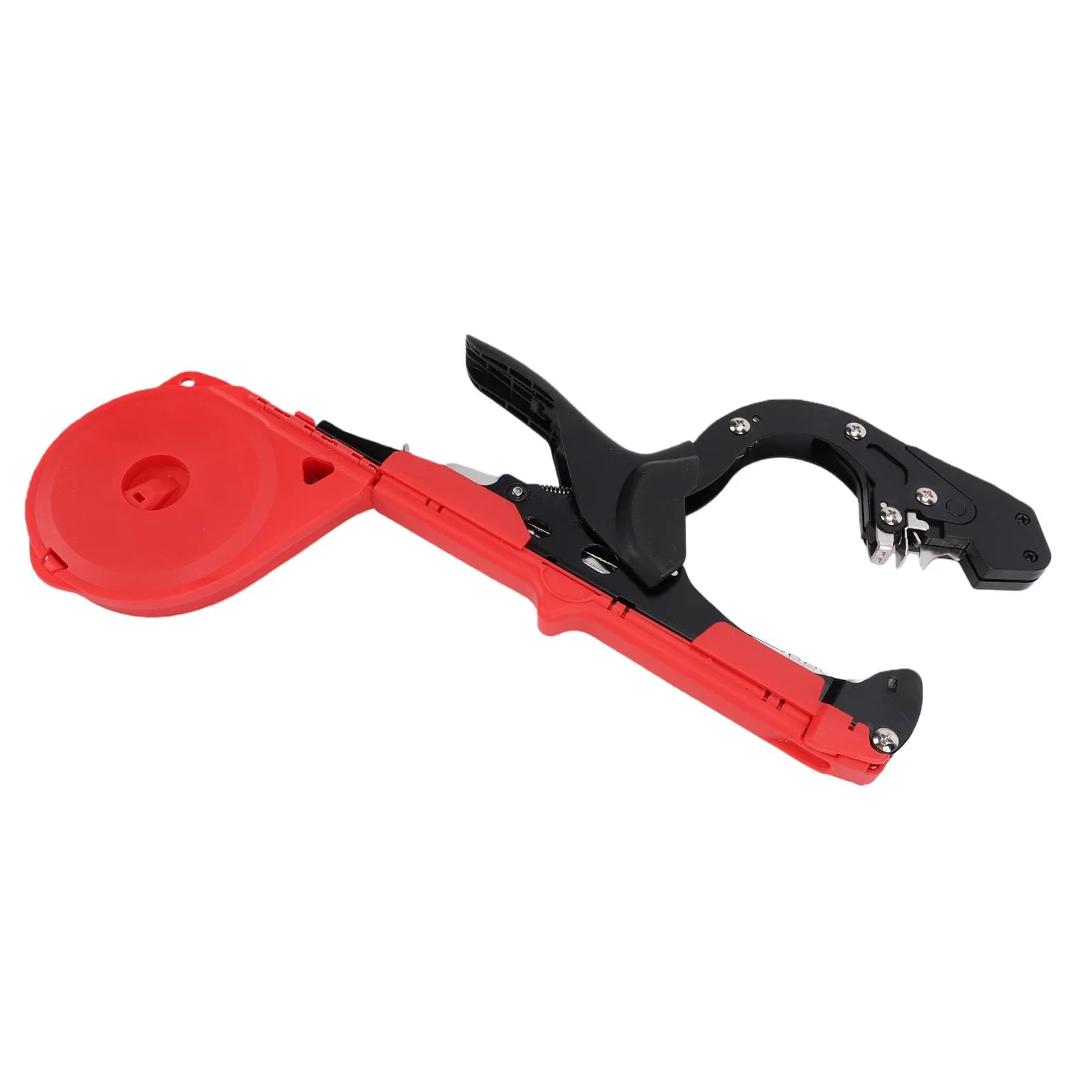 Outil de Ligature pour Tomates et Plantes Ruban de Jardin en Acier Renforc Poign e Ergonomique et D vidage Fluide Gain de Temps et d Effort 10 Rouleaux et Rouge