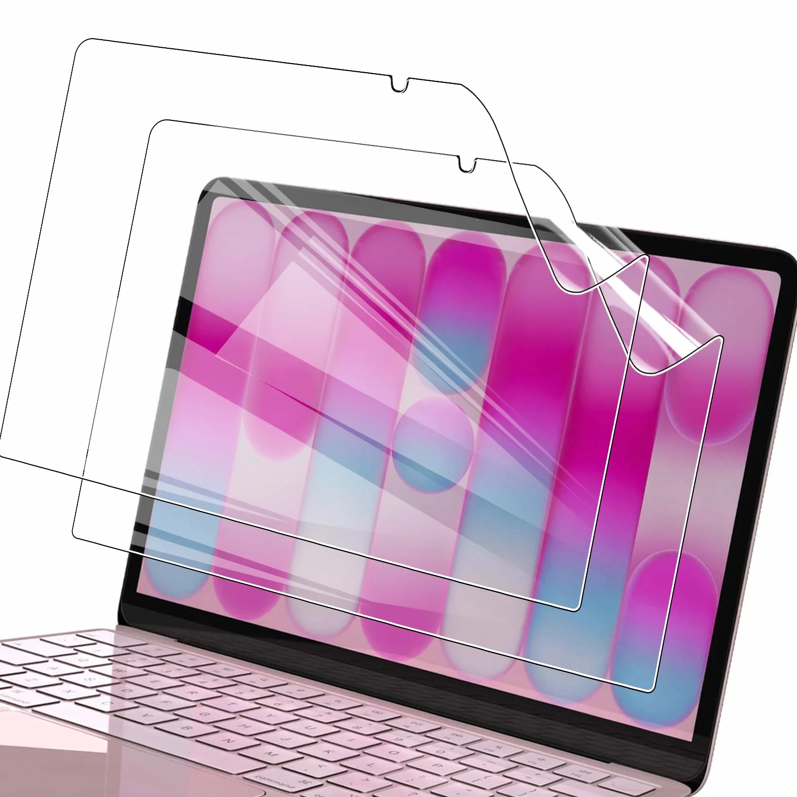 Film Protecteur Écran MacBook Neo 13 Pouces, Haute Définition Anti-Rayures PET Transparent