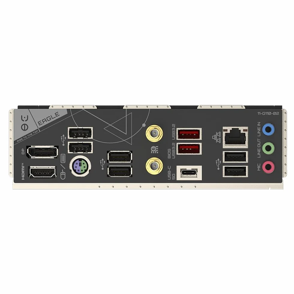 GIGABYTE B650 Eagle AX Carte mère AMD Ryzen série 9000 VRM 12+2+2 Phases DDR5 7600 MHz PCIe 5.0 M.2 WiFi 6E