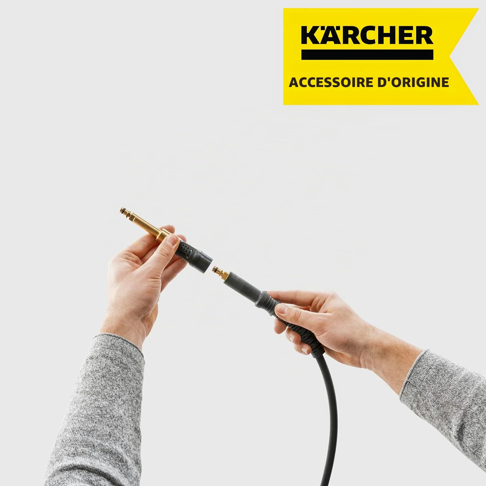 Kärcher Flexible haute pression anti-twist 10 m pour nettoyeur haute pression séries K2 à K7 & Adaptador antitorsión