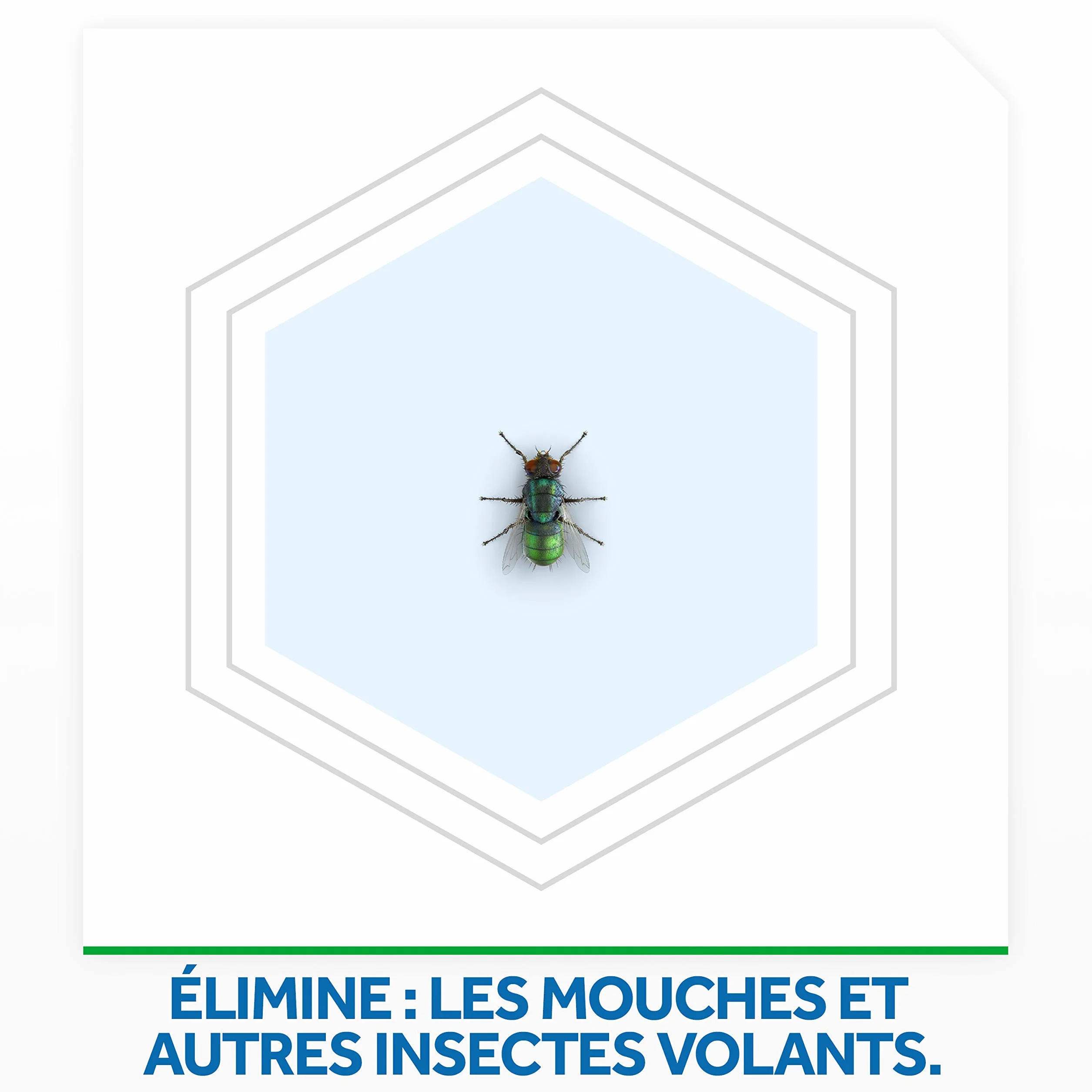 Raid Max Aérosol Mouches et Moustiques 2 en 1 Action Rapide Longue Durée Parfum Eucalyptus 24h