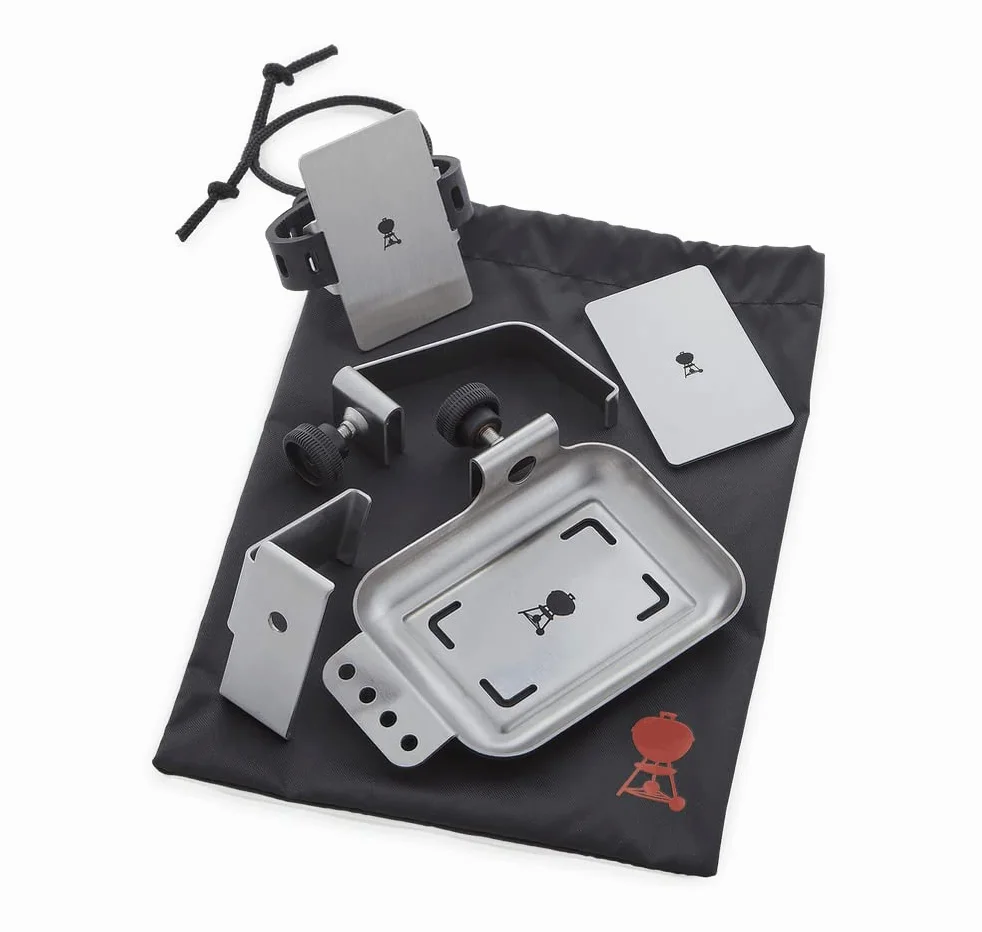 Weber 3254 Connect Kit de montage pour thermomètre 6 pièces Noir
