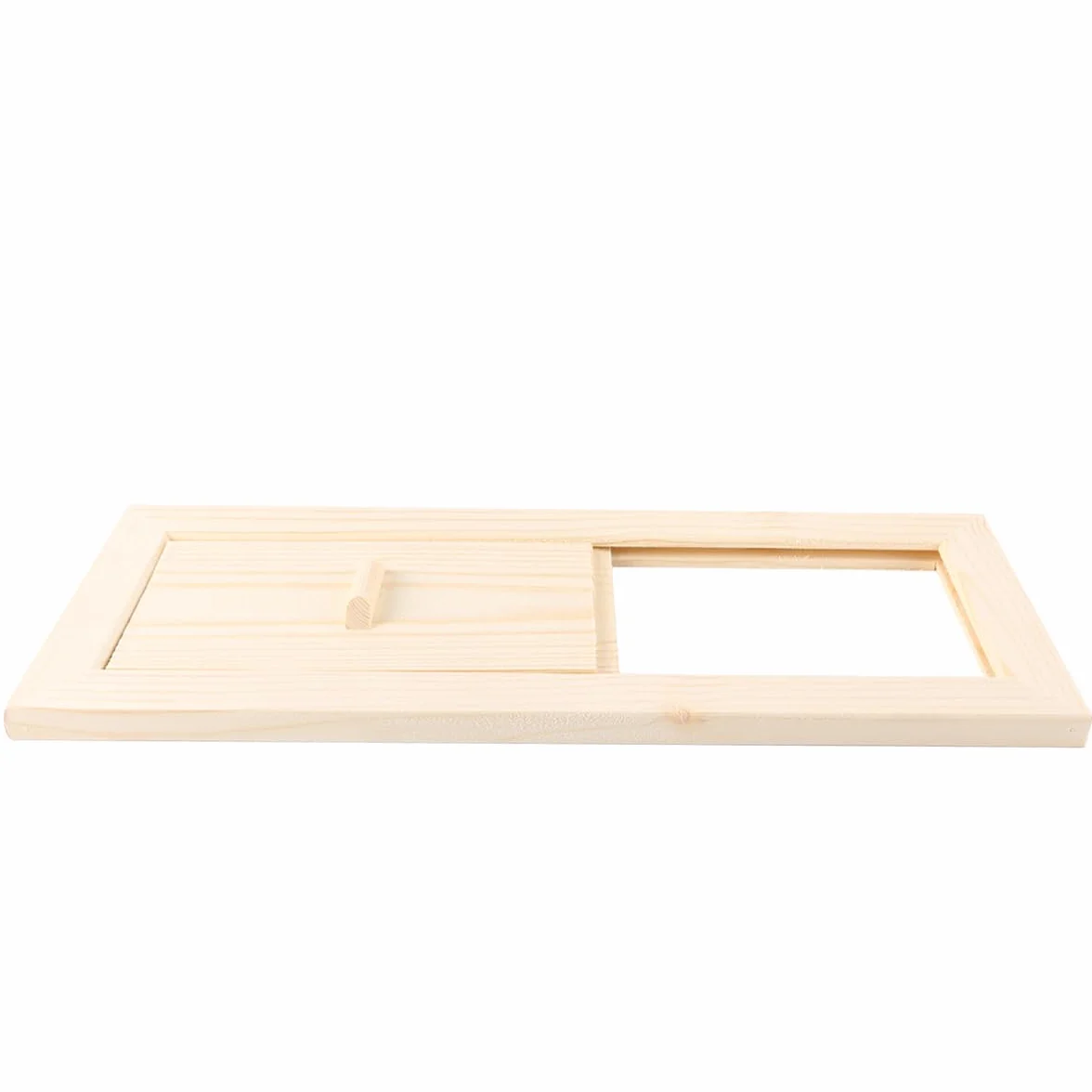 Alnicov Grille de Ventilation Sauna Bois de cèdre rectangulaire pour Hammam