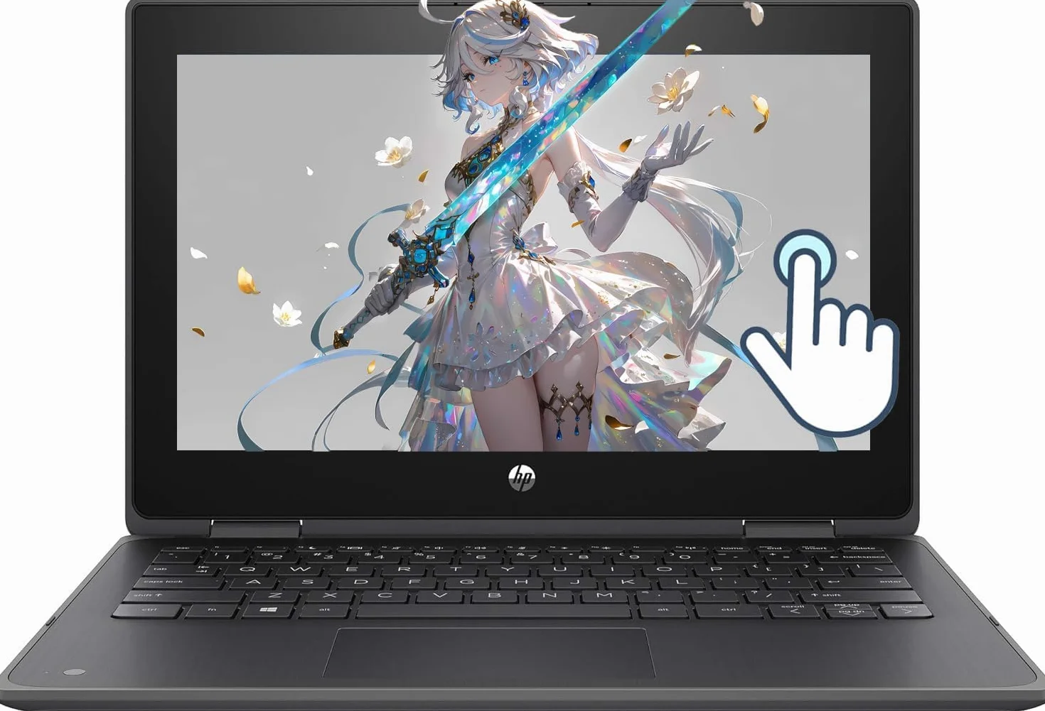 HP ProBook X360 11 G6 EE Ordinateur portable 2 en 1 tactile 11,6" Intel Core i5-10210U 8 Go RAM SSD 256 Go Windows 11 Pro Reconditionné