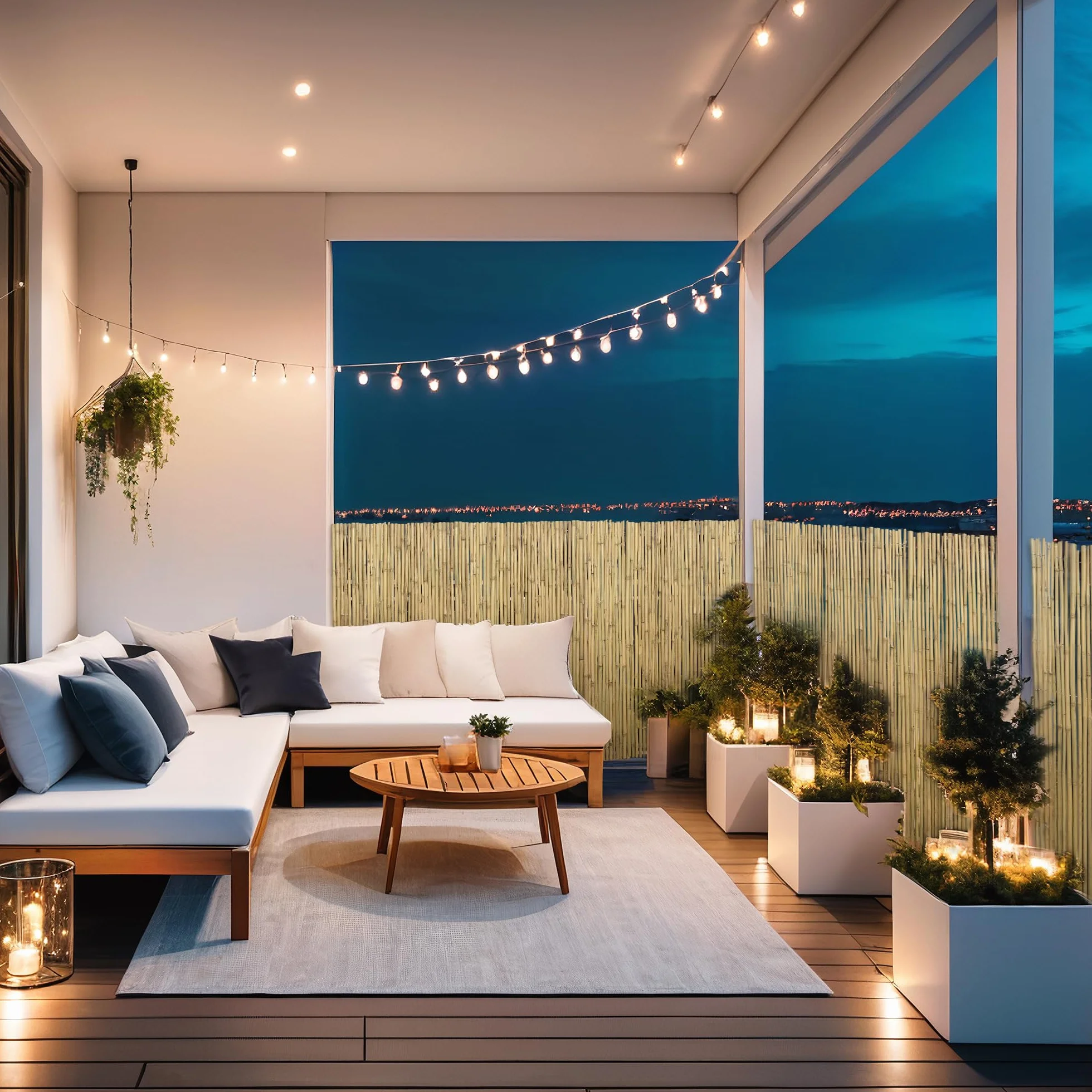 Jarolift Brise-Vue Bambou 140 x 300 cm Naturel