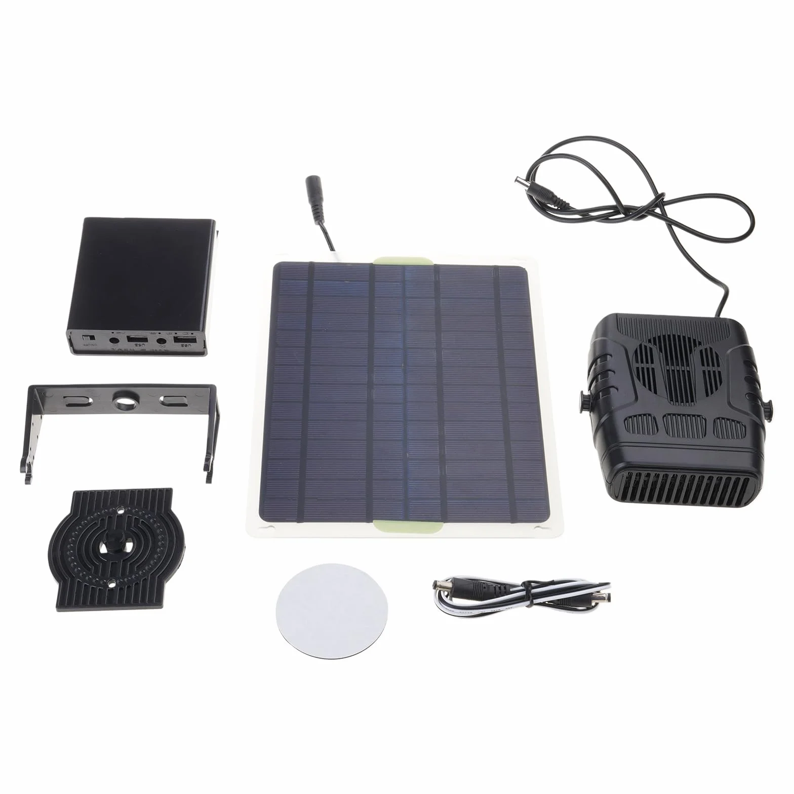 Chauffage solaire compact pour poulailler, serre et niche