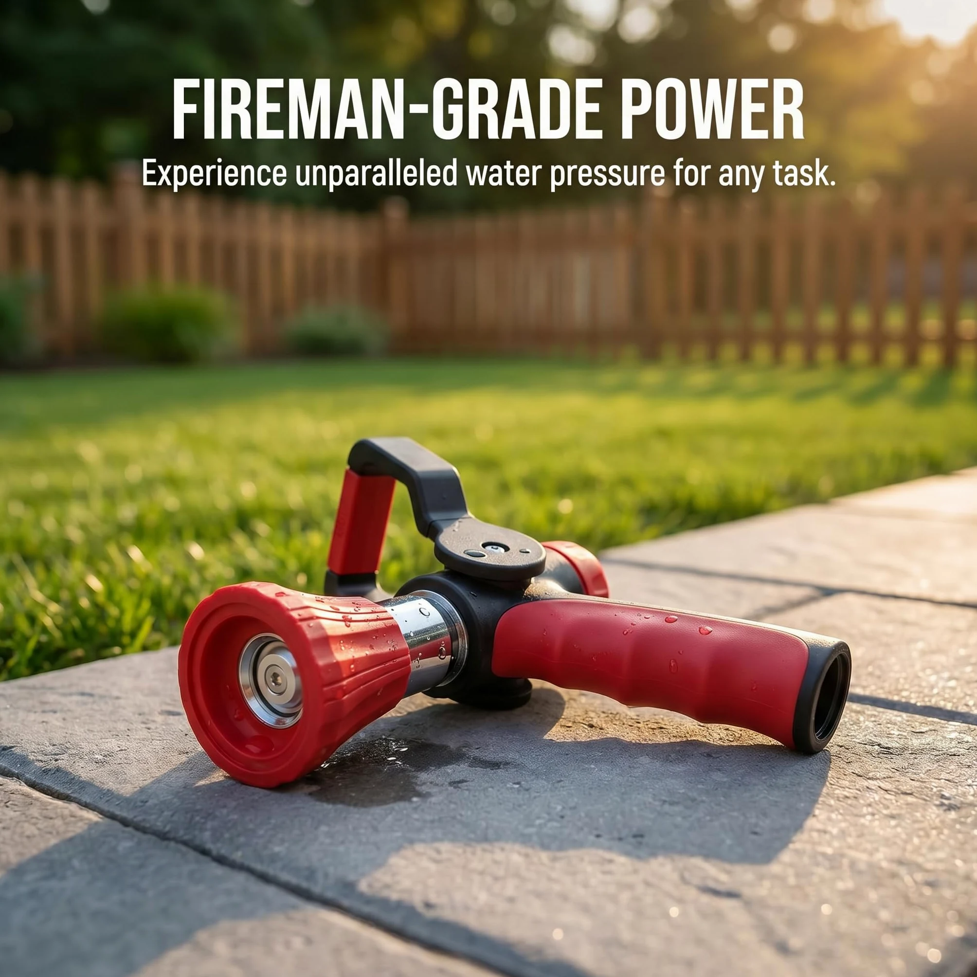 Pistolet Arrosage Jardin, Lance Arrosage Jardin Haute Pression, Pistolet Arrosage Haute Pression en Alliage de Zinc, pour Jardin, Lavage Voiture et Plantes