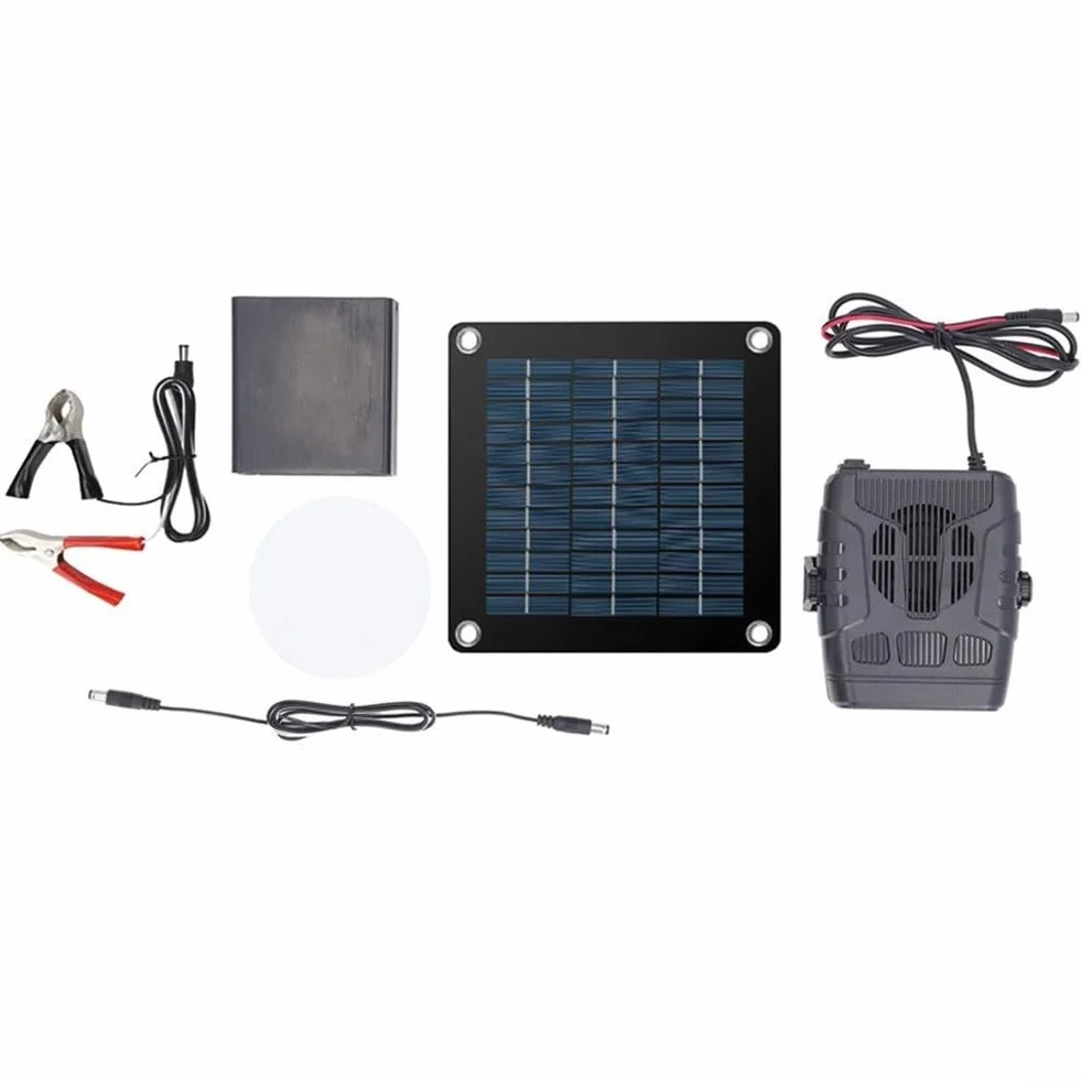 Chauffage solaire pour poules 20W sans batterie portable hiver