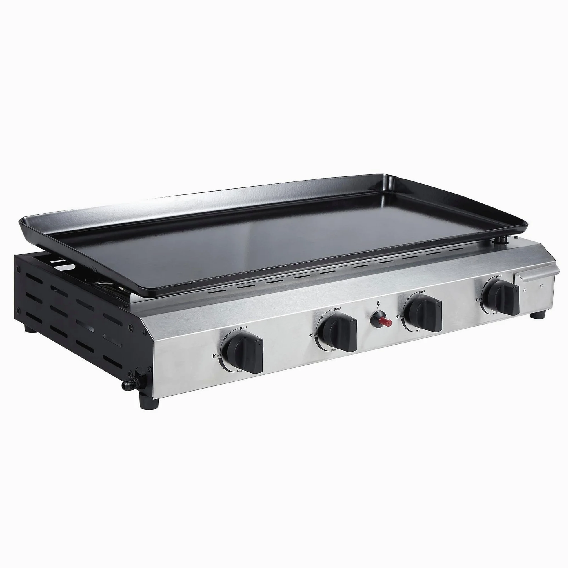 WERKA PRO Plancha à gaz 4 brûleurs