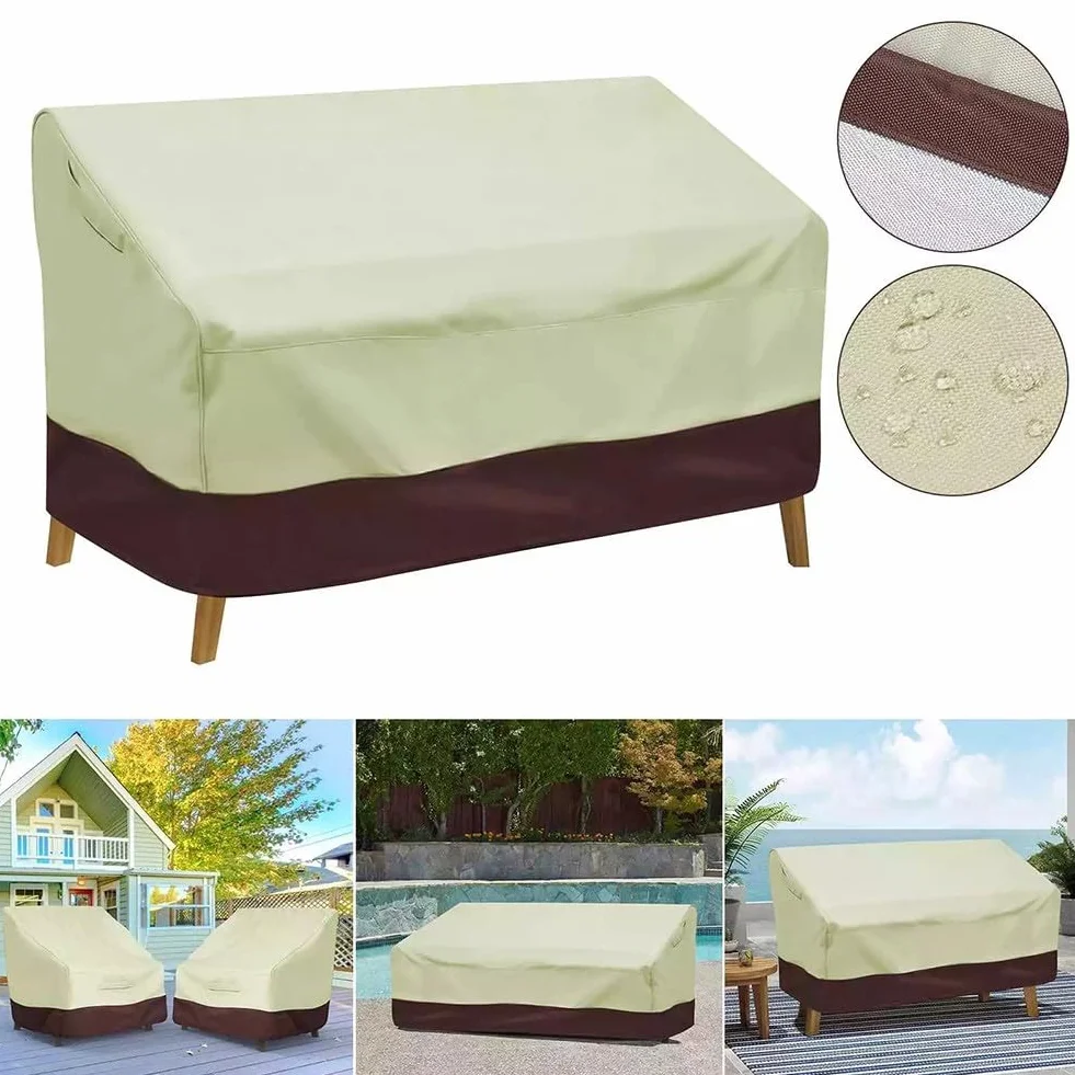 Housse de protection imperméable canapé 2 places 3 places 210D 193 x 83 x 84 cm