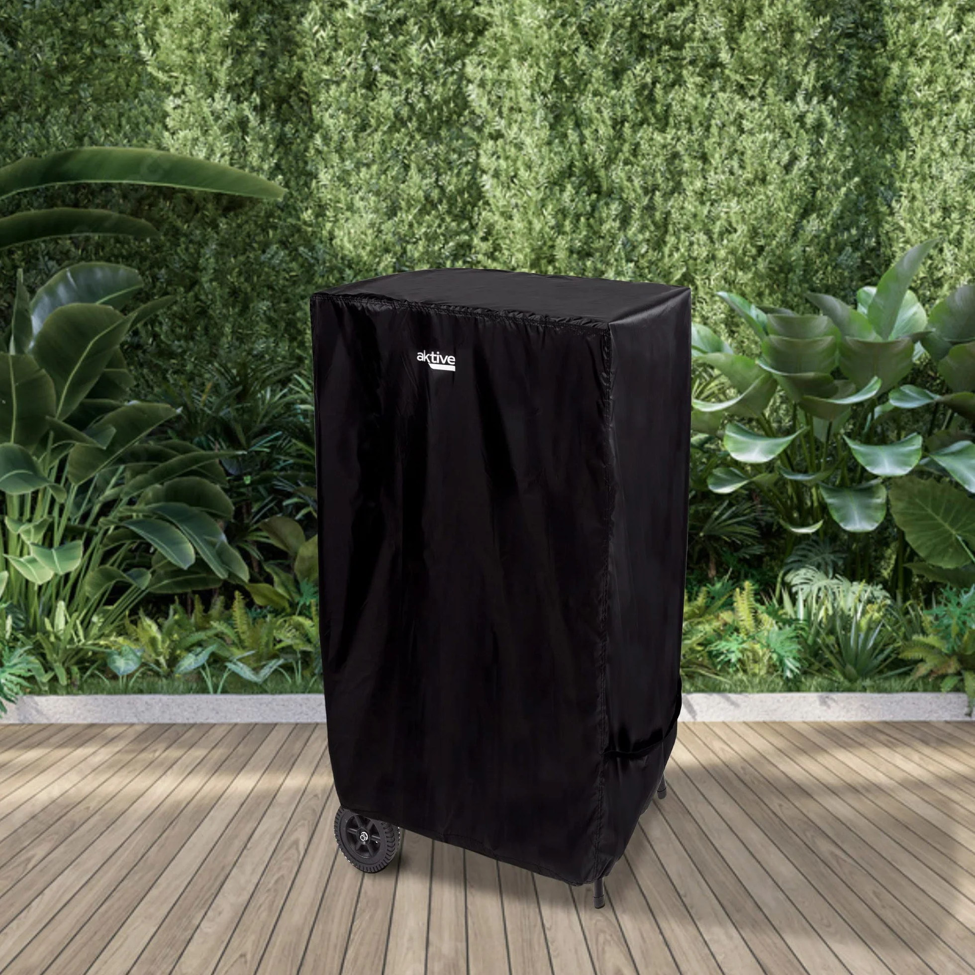 AKTIVE Housse de Barbecue Extérieure Imperméable, 100% Polyester, 74x64x109 cm