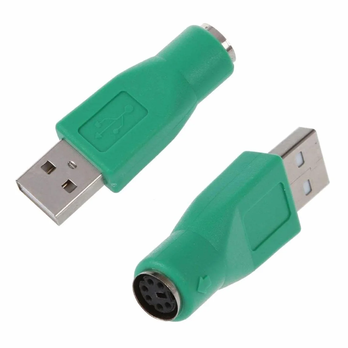 Adaptateur PS/2 mâle vers USB Femelle Convertisseur pour Clavier Souris